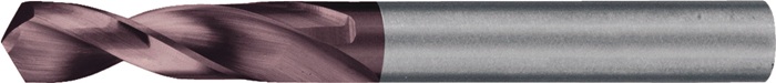 Spiralbohrer DIN 6539 TypN D.3,2mm VHM TiAlN HA ext.kurz TECWERK
