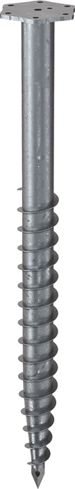Schraubfundament M L.1300mm D.76mm Gew.M16 10,1kg STA KRINNER