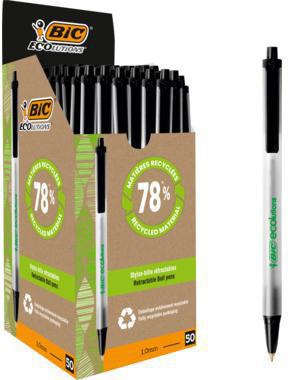 BIC Kugelschreiber ECOlutions Clic Stic 8806871 0,4mm schwarz