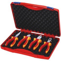 Zangensatz Kompakt-Box Inh.4tlg.VDE Kunststoffkoffer KNIPEX