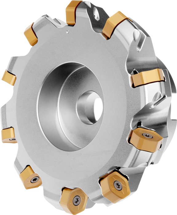 Planfräser ISO 80A06R-S45HN09C-CF D.27mm Rechtslauf Schneid-D.91,7mm