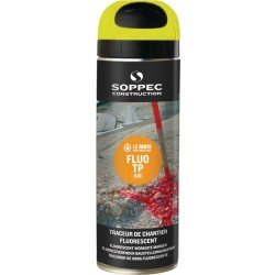 Baustellenmarkierspray FLUO TP neongelb 500ml Spraydose SOPPEC
