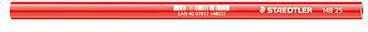STAEDTLER Zimmermannstift 148 25 240mm oval rotbraun