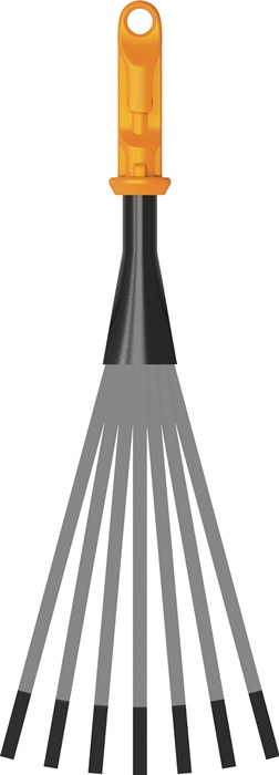 Fächerbesen OneClick Arbeits-B.124mm Metall 7 Metallzinken FISKARS