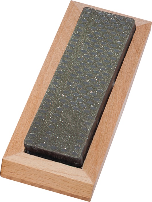 Diamantabziehstein L100xB25xHmm Diamanat grob schwarz im HO-Kasten MÜLLER