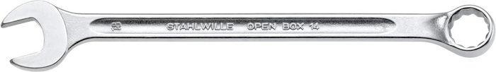 Ringmaulschlüssel OPEN-BOX 14 SW 7mm L.135mm Form B CR-A-STA STAHLWILLE