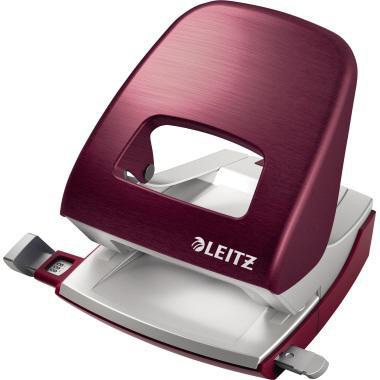 Leitz Locher NeXXt Style 50060028 30Bl Metall granat rot
