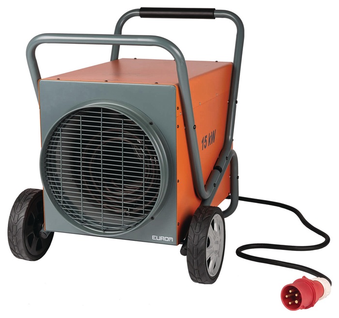 Elektro-Heissluftturbine 15 kW 1950 m³/h EUROM
