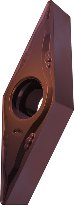 Drehwendeschneidplatte ISO VBMT 110304E-FM:T8415 D.2,8mm PVD beschichtet PRAMET