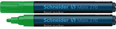 Schneider Lackmarker Maxx 270 127004 1-3mm Rundspitze grün