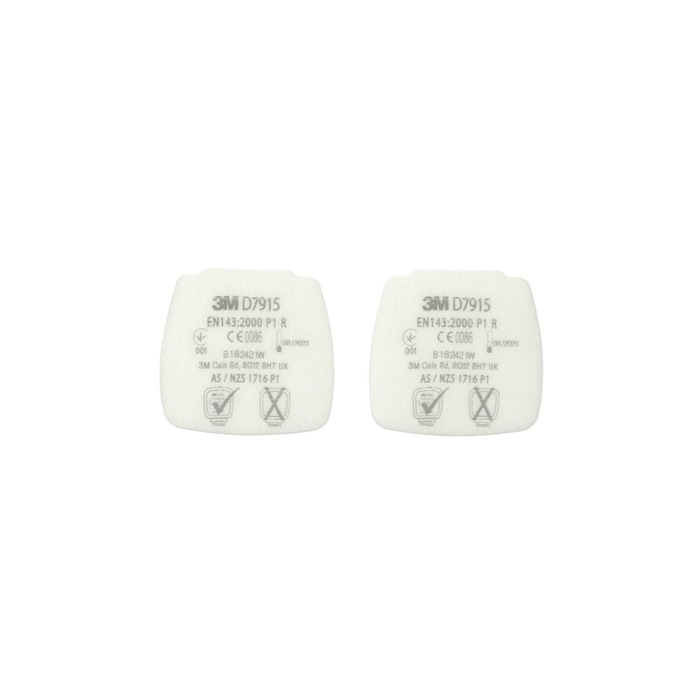 Feinstaubvliesfilter D7915 EN 143:2000/A1:2006 P3R f.Ser.Secure Click