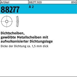 Dichtscheibe R 88277 Dichtungslage 16x 6,8x 1 A 2 1000 Stück