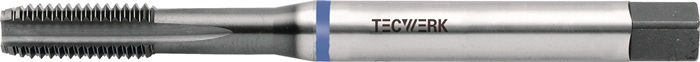 Maschinengewindebohrer DIN 371B VA M6x1mm HSS-Co TiCN 6H TECWERK