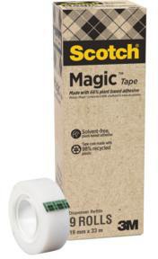 Scotch Klebefilm Magic A greener choice 90019339 9 St./Pack.