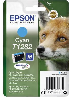 Epson Tintenpatrone C13T12824012 3,5ml cyan