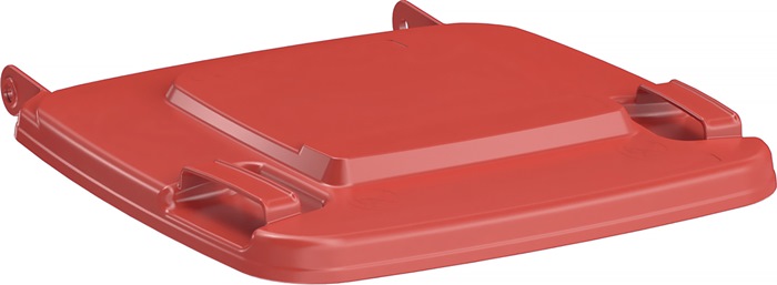 Deckel PE rot f.Müllgroßbehälter 80l SULO
