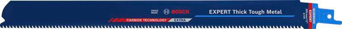 Säbelsägeblatt Expert Thick Tough Metal L.300mm B.25mm TPI 8 3mm 1 St./Karte