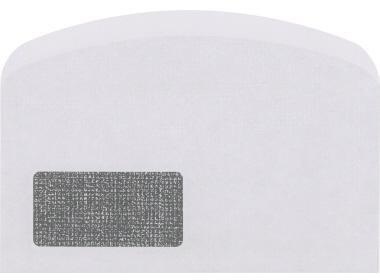 Kuvertierhülle Lettersafe 9212 114x229mm nk mF ws 1.000 St./Pack.