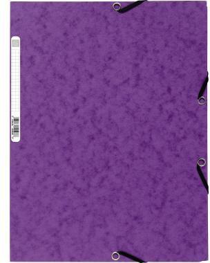 Exacompta Eckspanner Nature Future 55508E DIN A4 400g Karton violett