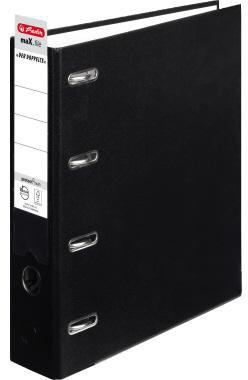 Herlitz Doppelordner 10842250 2xDIN A5 quer 75mm schwarz
