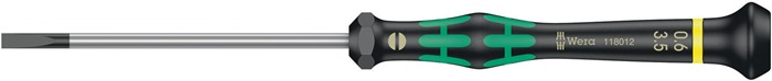 Elektronik-Feinmechanik-Schraubendreher 2035 3,5mm Klingen-L.80mm WERA