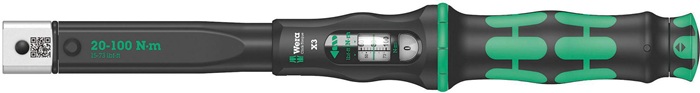 Drehmomentschlüssel Click-Torque X 3 20-100 Nm 9x12mm WERA