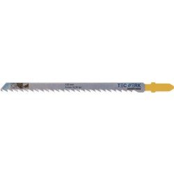 Stichsägeblatt Gesamt-L.132mm Zahnt.4mm S.1,27mm HCS 5 St./Karte TECWERK
