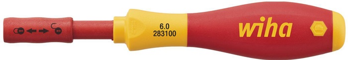 Bithalter SoftFinish electric slimVario VDE Gesamt-L.160mm f.6mm slimBits WIHA