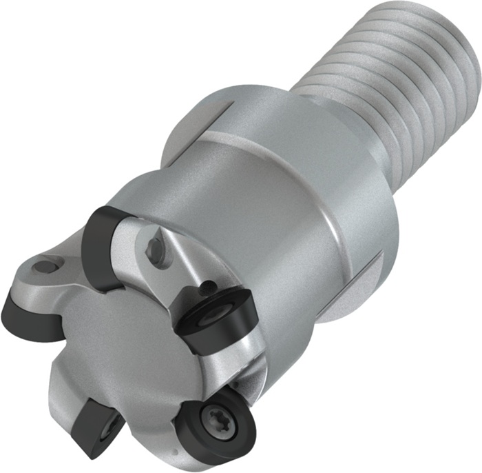 Kopier-Planfräser ISO 25E5R028M12-SRD07-CF D.12,5mm m.Wendeplatte Schneid-D.25mm