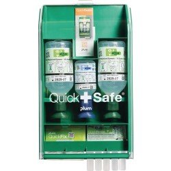 QuickSafe Box Basic befüllt Ku.staubgeschützt PLUM