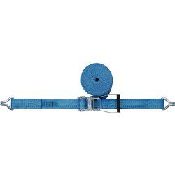 Zurrgurt DIN EN 12195-2 L.8m B.50mm m.Ratsche+Spitzh.LC U 5000 daN TECWERK