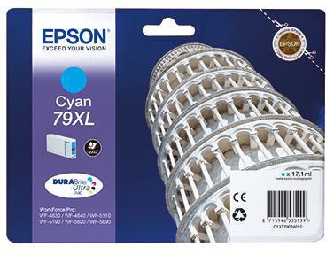 Epson Tintenpatrone C13T79024010 79XL 2.000Seiten cyan
