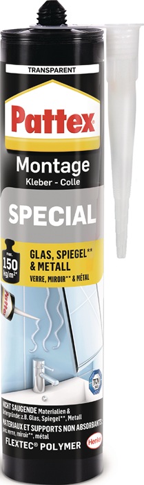 Montagekleber SPECIAL transp.290g PATTEX