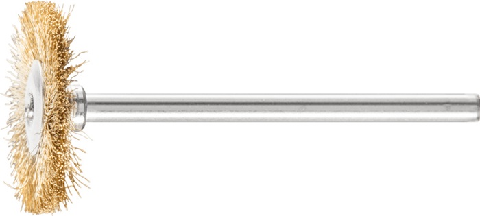 Minirundbürste RBU 2202/3 MES 0,10 D22xB2xL6mm MS PFERD