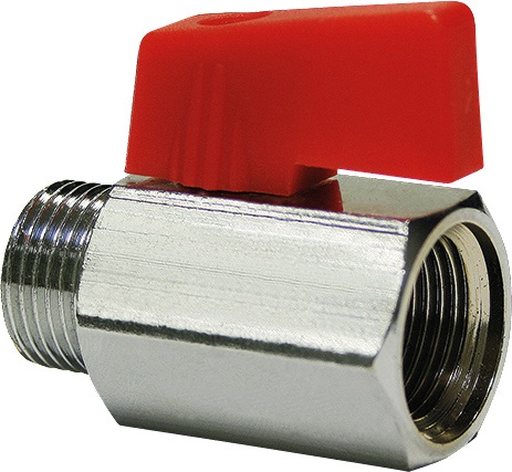 Mini-Kugelhahn Typ 126 3/8 Zoll BSPP-Gewinde/G-Gewinde