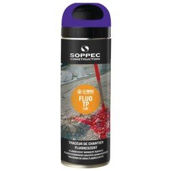 Baustellenmarkierspray FLUO TP neonblau 500ml Spraydose SOPPEC