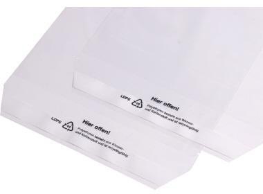 Versandtasche C4 0,07mm Polyethylen oF tr 100 St./Pack.