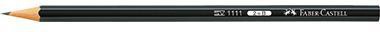 Faber-Castell Bleistift 111102 Sechseckform 2B schwarz
