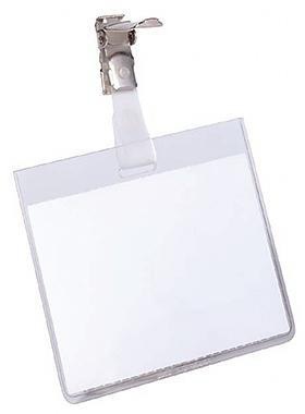 DURABLE Namensschild 800319 90x60mm Kunststoff tr 25 St./Pack.