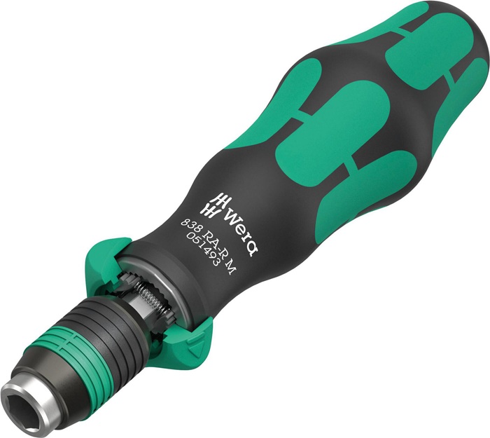 Bithandhalter 838 RA-R M 1/4 Zoll m.Rapidaptor SWF Komfort Plus Griff WERA