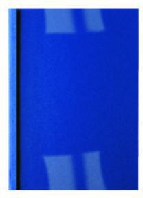 GBC Thermobindemappe LeatherGrain IB451003 DIN A4 dbl 100 St./Pack.