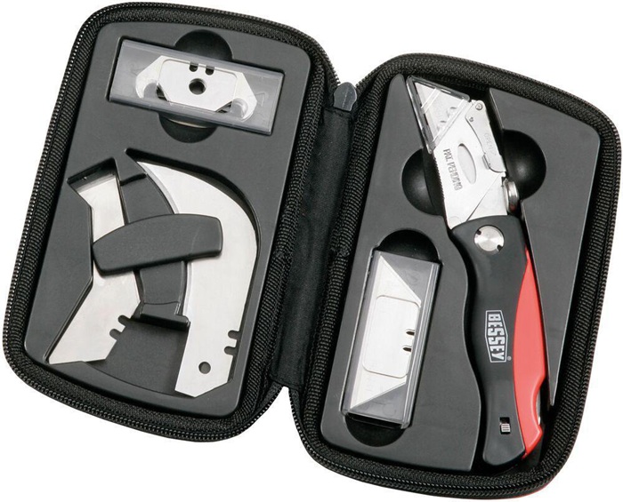 Universalmesserset DBKPH-SET 25-tlg.klappbar m.Nylonetui ERDI