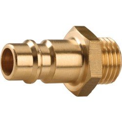 Stecknippel MS blk Stecker DN 7,2 AG G 1/4 Zoll TECWERK