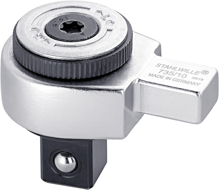 Einsteckumschaltknarre 735/10 1/2 Zoll 9x12mm CR-A-STA STAHLWILLE