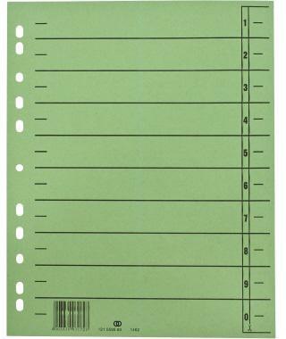 Soennecken Trennblatt oeco 1454 A4 230g Karton gn 100St.