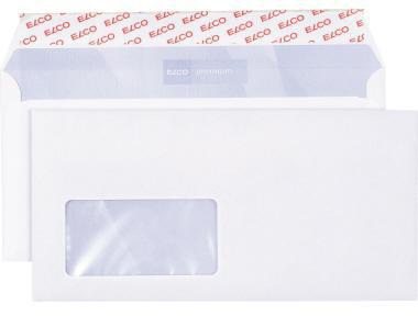 ELCO Briefumschlag premium 30778 C5/6 80g hk mF weiß 500 St./Pack.