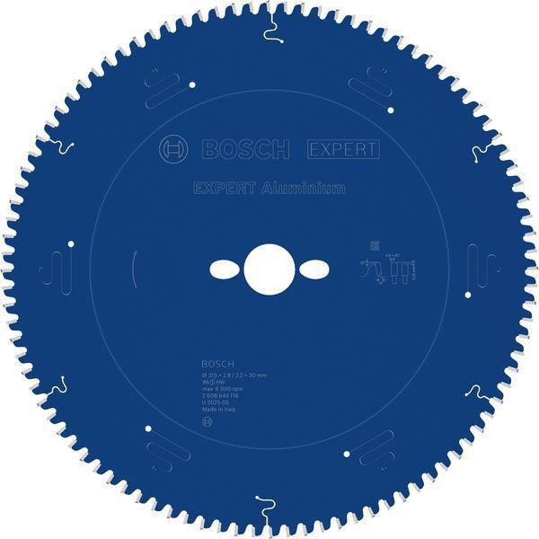 Kreissägeblatt EXPERT for Alu.AD 315mm Z.96 HLTCG Bohr.30mm Schnitt-B.2,8mm