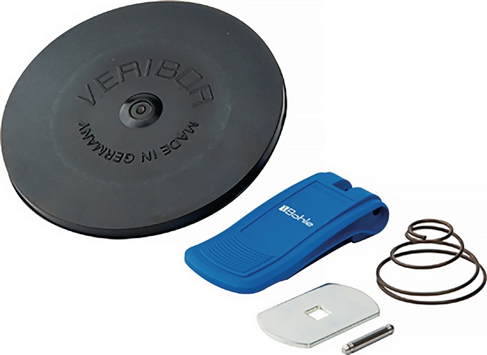 Gummischeibe Kopf-D.120mm Veribor® VERIBOR