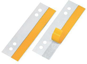 Veloflex Heftstreifen HEFTFIX 2002000 3x10,5cm tr 50 St./Pack.