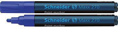 Schneider Lackmarker Maxx 270 127003 1-3mm Rundspitze blau